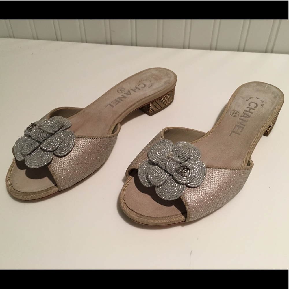 Chanel sandals 35.5 made in Italy